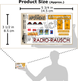 German Shop/Store Signs #1 - WW2 - 1/48 Scale - Duplicata Productions