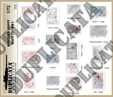 Allied Maps - Western Front #2, WW1 - 1/72 Scale