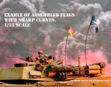 Gadsden Flag (Don't Tread On Me) - 1/72, 1/48, 1/35, 1/32 Scales - Duplicata Productions