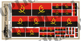Angolan Flag - 1/72, 1/48, 1/35, 1/32 Scales - Duplicata Productions
