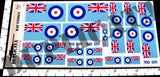British RAF Ensign Flag - 1/72, 1/48, 1/35, 1/32 Scales - Duplicata Productions