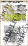 Allied Maps - WW2 - North-Eastern France #2 - 1/6 Scale - Duplicata Productions