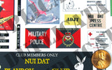 Australian Base Signs, Nui Dat - Vietnam War - 1/35 Scale (2 sheets) - Duplicata Productions