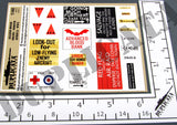Allied Road Signs, North Africa -  WW2 - 1/48 Scale - Duplicata Productions