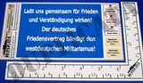 East German Berlin Wall/Border/Checkpoint Signs -1/35 Scale (3 sheets) - Duplicata Productions