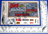 German Road Signs, Eastern Front #2 -  WW2 - 1/48 Scale - Duplicata Productions