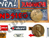 German Road Signs, Eastern Front #2 -  WW2 - 1/48 Scale - Duplicata Productions