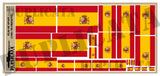 Flag of Spain (1981 - Present) - 1/72, 1/48, 1/35, 1/32 Scales - Duplicata Productions