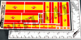 Nationalist Flag (1936 - 38) - Spanish Civil War - 1/72, 1/48, 1/35, 1/32 Scales - Duplicata Productions