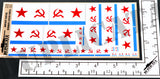 Soviet Naval Ensign - 1/72, 1/48, 1/35, 1/32 Scales - Duplicata Productions