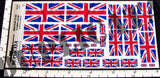 British Flag 'Union Jack' - 1/72, 1/48, 1/35, 1/32 Scales (w/Motion Ripples) - Duplicata Productions