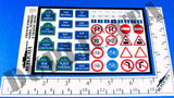 French Street Names, Numbers & Traffic Signs -  WW2 - 1/35 Scale - Duplicata Productions