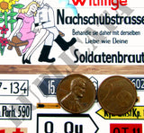 German Road Signs, Eastern Front #1 -  WW2 - 1/35 Scale - Duplicata Productions