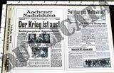 German Newspaper Front Pages #2 - WW2 - 1/6 Scale