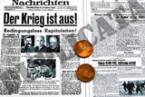 German Newspaper Front Pages #2 - WW2 - 1/6 Scale