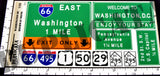 Washington D.C. Highway Signs - 1/35 Scale - Duplicata Productions