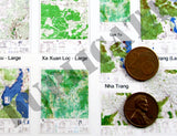 Maps - Vietnam War - South Vietnam (Central) #2 - 1/35 Scale - Duplicata Productions