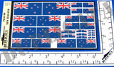 Flag of New Zealand - 1/72, 1/48, 1/35, 1/32 Scales - Duplicata Productions