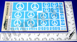 Peace Flag #2 - 1/72, 1/48, 1/35, 1/32 Scales - Duplicata Productions