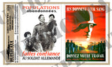 Vichy France WW2 Propaganda Posters, Large #2- 1/35 Scale - Duplicata Productions