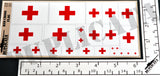 Red Cross Flag - 1/72, 1/48, 1/35, 1/32 Scales - Duplicata Productions