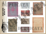 Old/Faded Rugs #2 - 1/72 Scale - Duplicata Productions