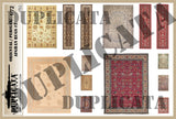 Oriental/Persian/Afghan Rugs #2 - 1/72 Scale - Duplicata Productions