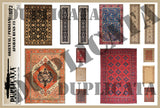 Oriental/Persian/Afghan Rugs #3 - 1/72 Scale - Duplicata Productions