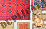 Oriental/Persian/Afghan Rugs #6 - 1/35 Scale - Duplicata Productions