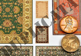 Oriental/Persian/Afghan Rugs #1 - 1/48 Scale - Duplicata Productions