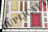 Oriental/Persian/Afghan Rugs #2 - 1/72 Scale - Duplicata Productions
