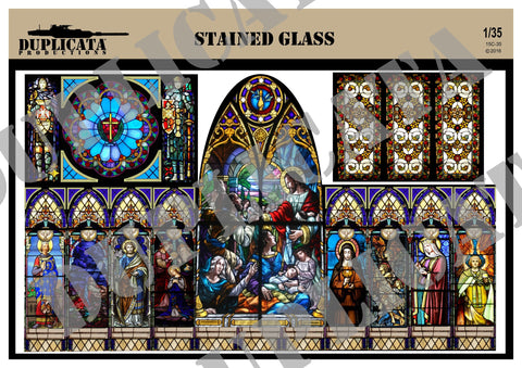 Stained Glass - 1/35 Scale - Duplicata Productions