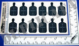 Silhouette Style Targets #1 - 1/35 Scale - Duplicata Productions