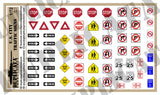 U.S. City Traffic Signs - 1/72 Scale - Duplicata Productions