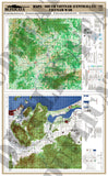 Maps - Vietnam War - South Vietnam (Central) #4 - 1/6 Scale - Duplicata Productions