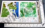 Maps - Vietnam War - South Vietnam (Central) #4 - 1/6 Scale - Duplicata Productions